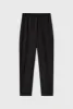 TWILL HAREM PANTS BLACK sold by Silk Laundry