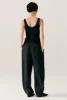 TWILL HAREM PANTS BLACK sold by Silk Laundry