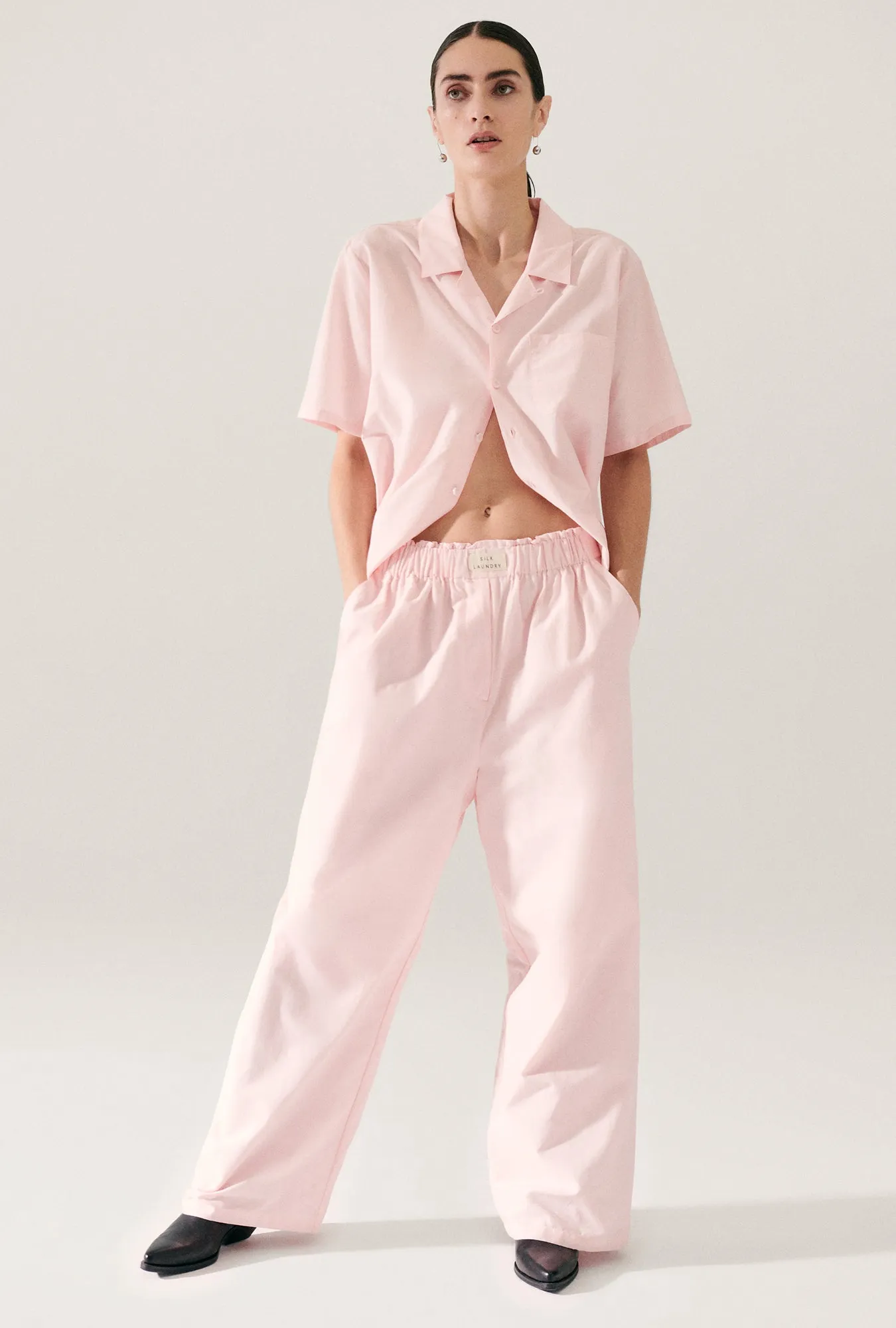 Cotton Silk Camp Shirt Hydrogen sold by Silk Laundry product image thumbnail 5