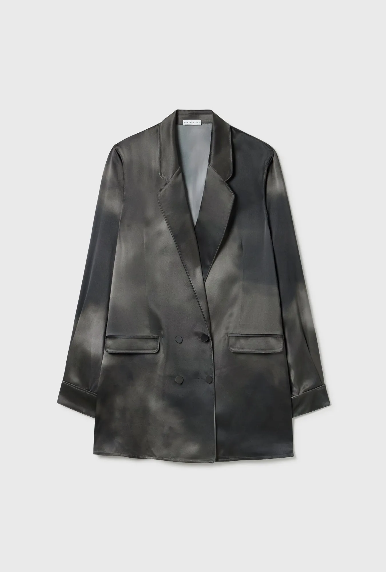 RELAXED BLAZER SMOKE sold by Silk Laundry product image thumbnail 2