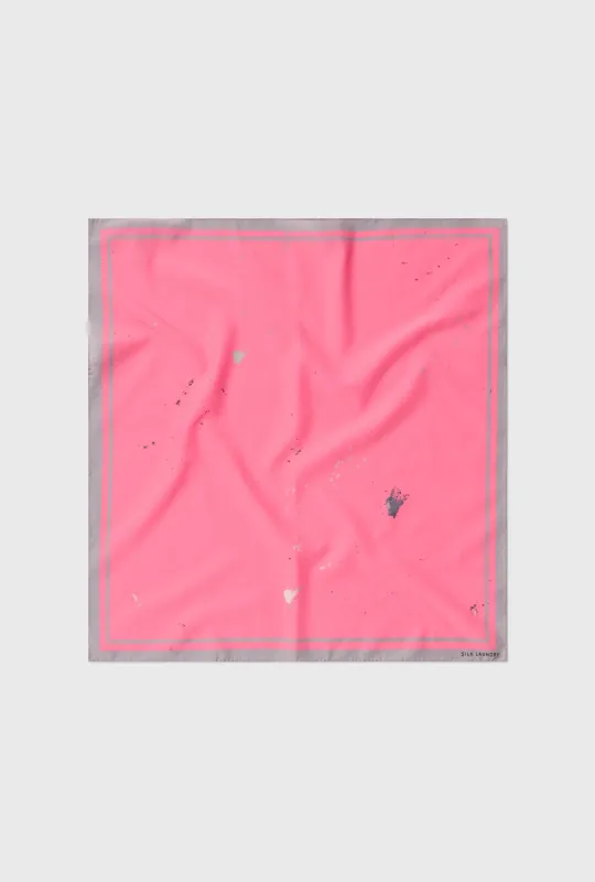 TWILL SCARF HOG WASH sold by Silk Laundry
