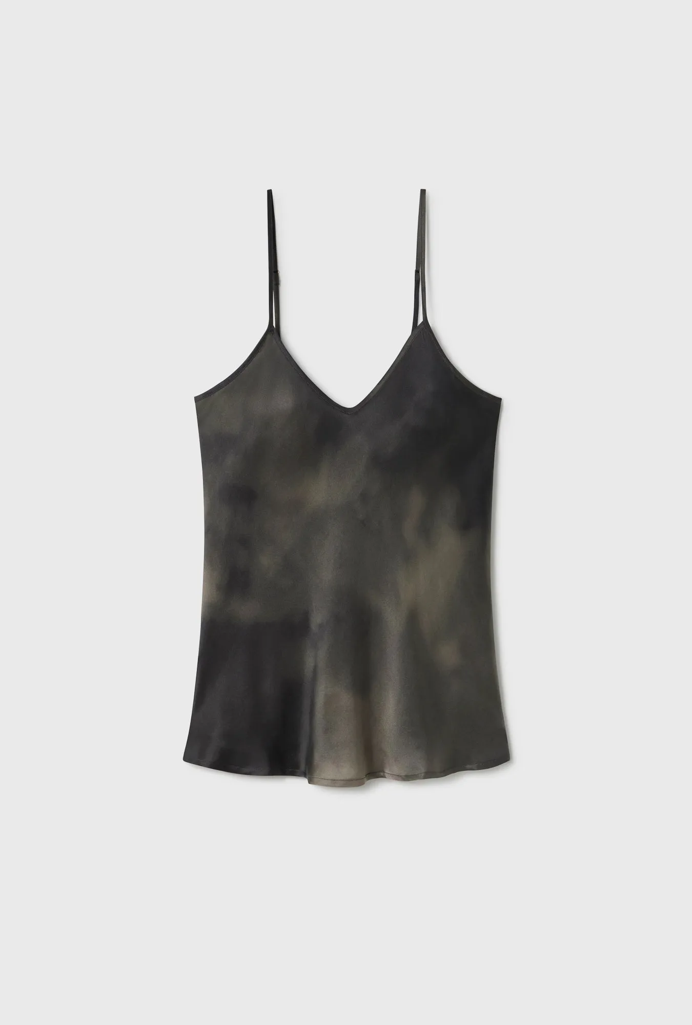 BIAS CUT CAMI SMOKE sold by Silk Laundry product image thumbnail 2
