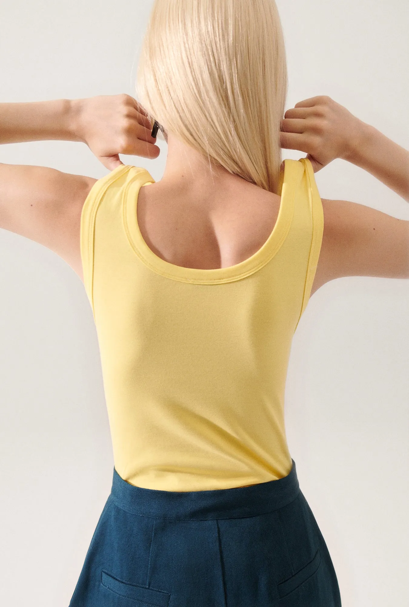 BODYSUIT TANK TITANATE sold by Silk Laundry product image thumbnail 4