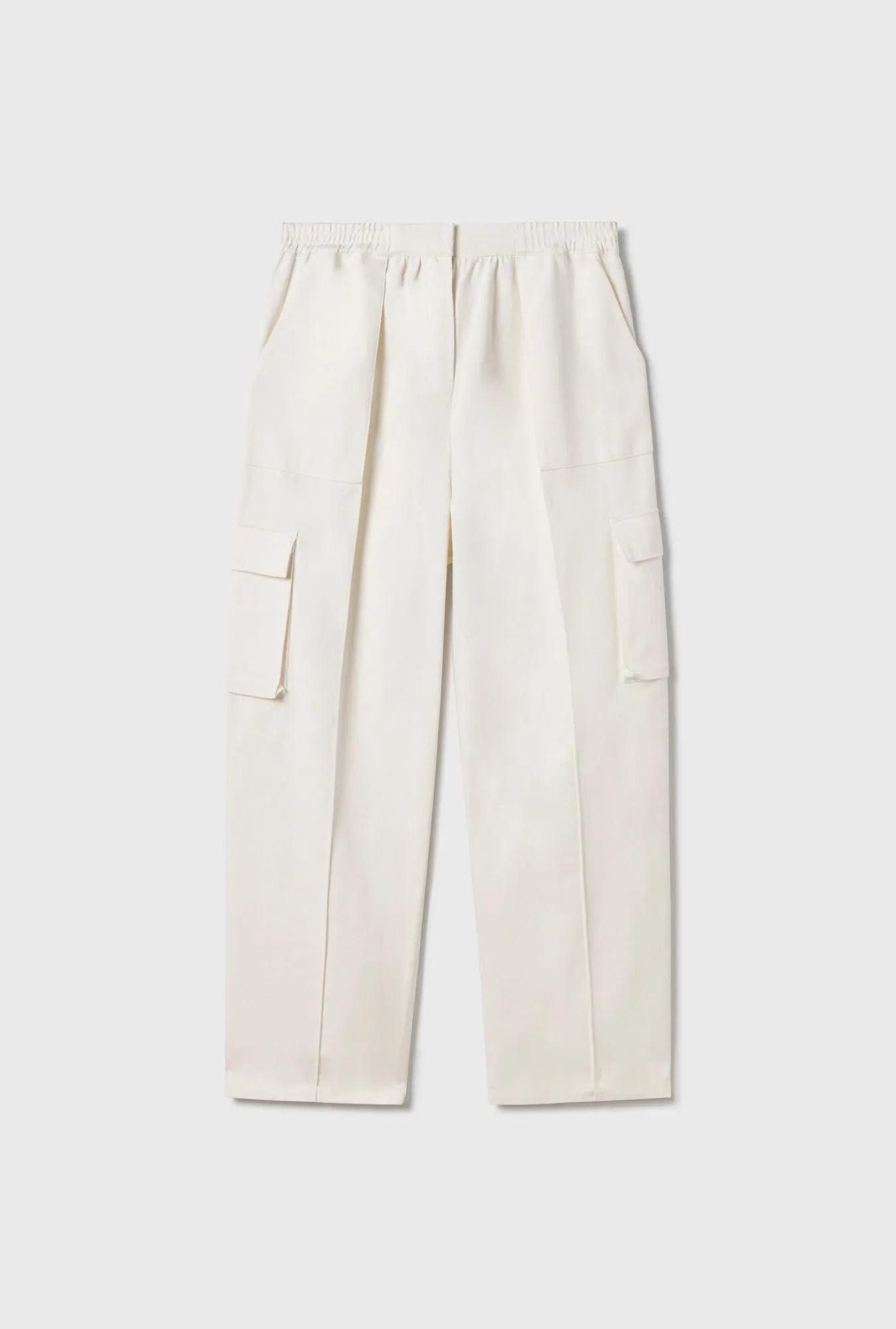 Canvas Cargo Pants Natural sold by Silk Laundry product image thumbnail 2