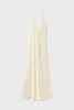 90S SLIP DRESS BLANKET STITCH OFF-WHITE sold by Silk Laundry