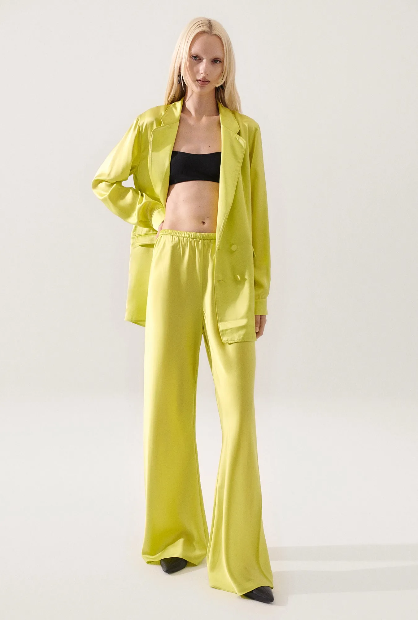 RELAXED BLAZER ABSINTHE sold by Silk Laundry product image thumbnail 3