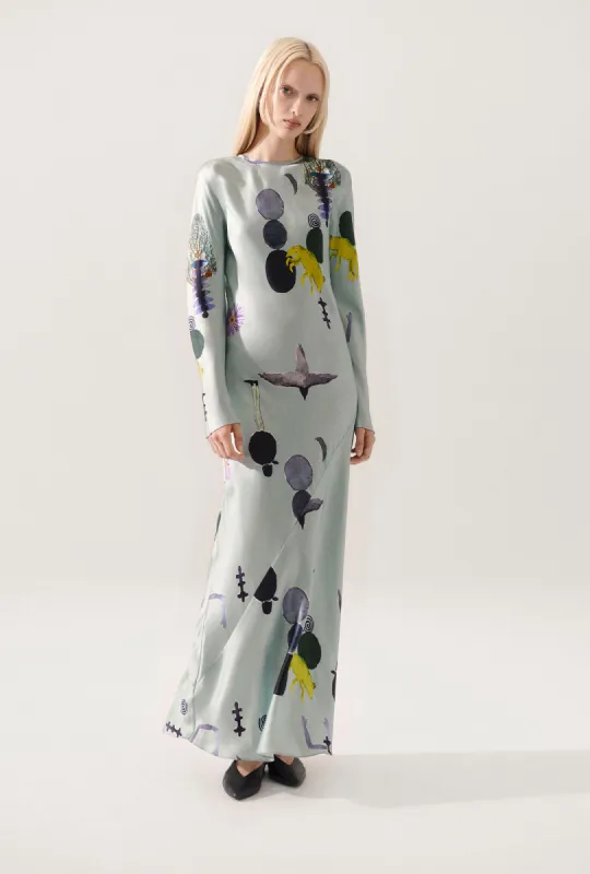 FULL SLEEVE BIAS DRESS PROTECTION sold by Silk Laundry