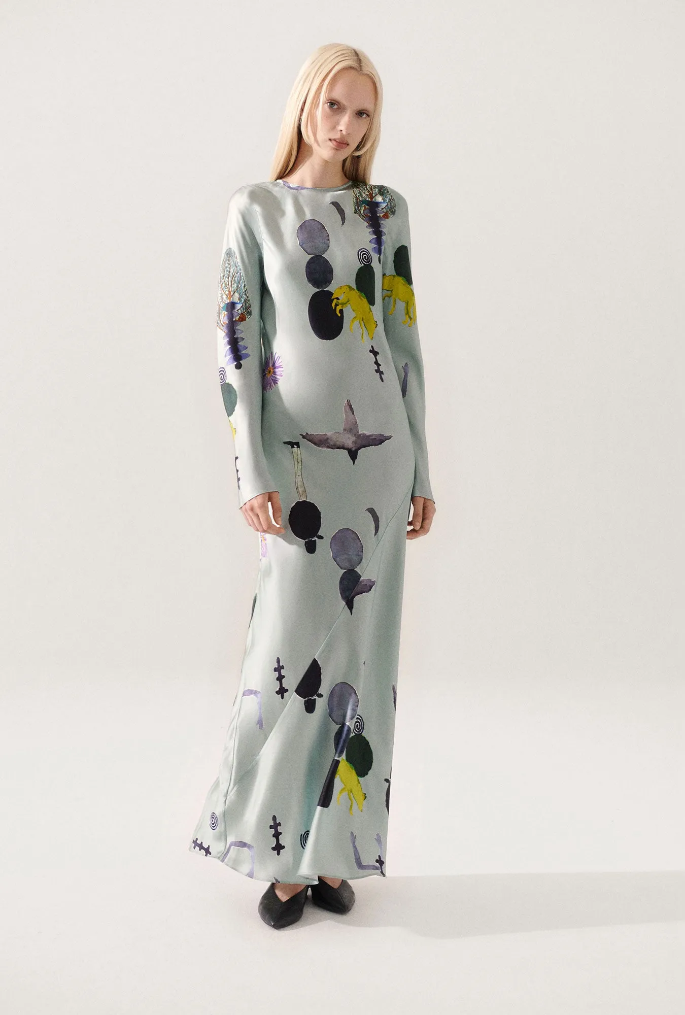 FULL SLEEVE BIAS DRESS PROTECTION sold by Silk Laundry