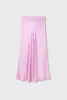 LONG BIAS CUT SKIRT LILAC sold by Silk Laundry