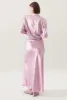 LONG BIAS CUT SKIRT LILAC sold by Silk Laundry