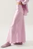 LONG BIAS CUT SKIRT LILAC sold by Silk Laundry