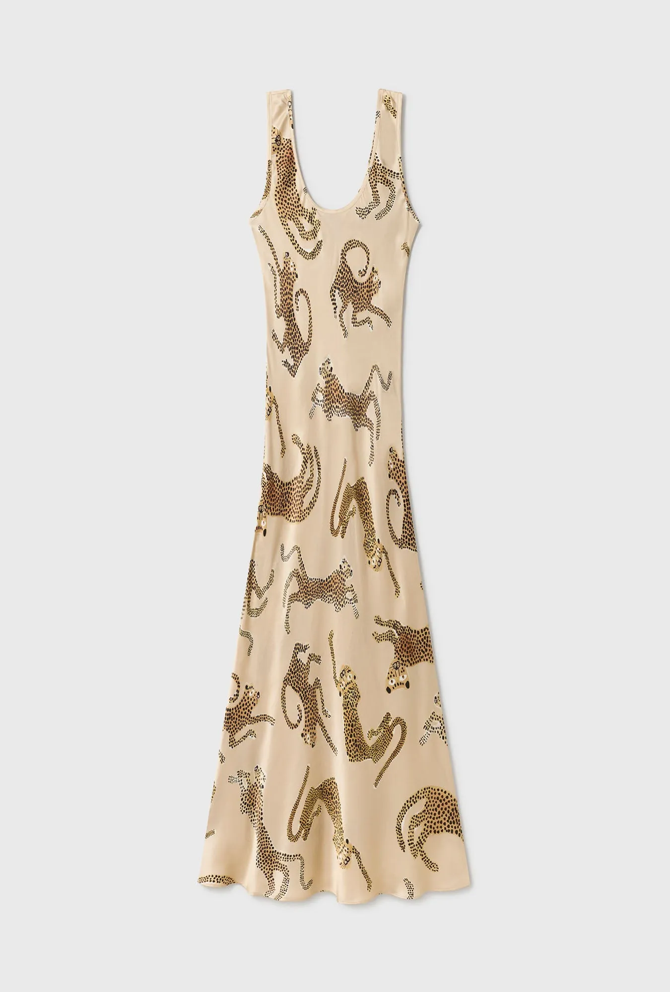 SCOOP NECK DRESS JAGUARS HAZELNUT sold by Silk Laundry product image thumbnail 2