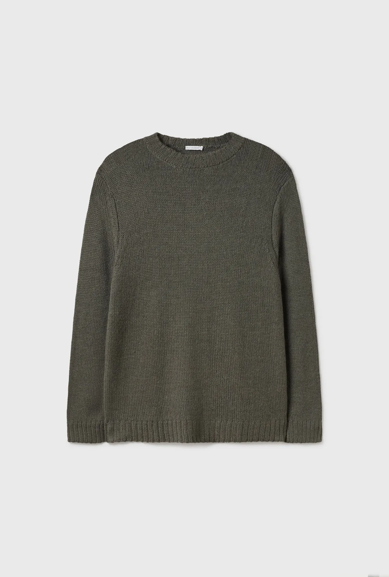 KNIT CREWNECK THYME sold by Silk Laundry product image thumbnail 2