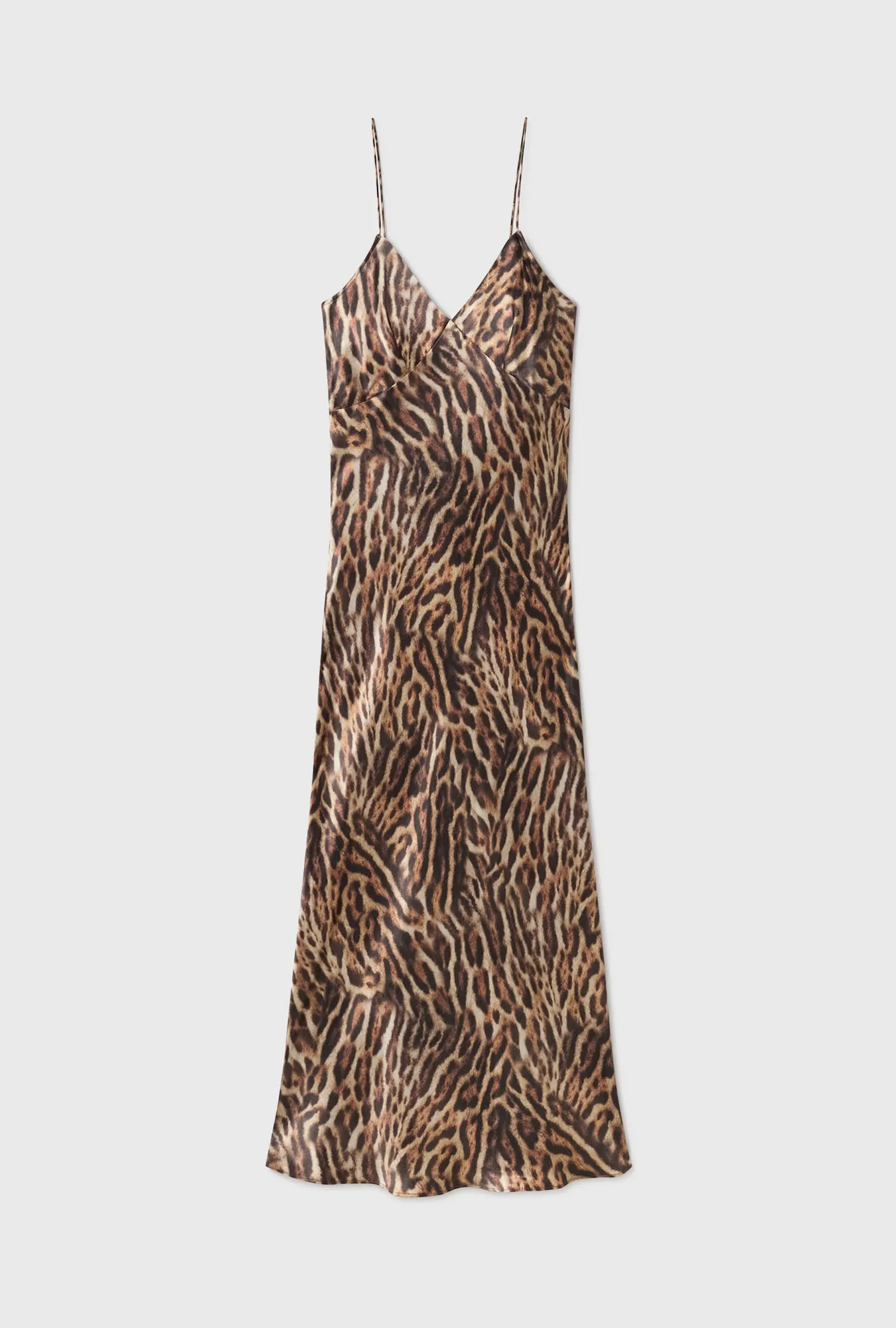 DECO ROULEAU DRESS LEOPARD sold by Silk Laundry product image thumbnail 2