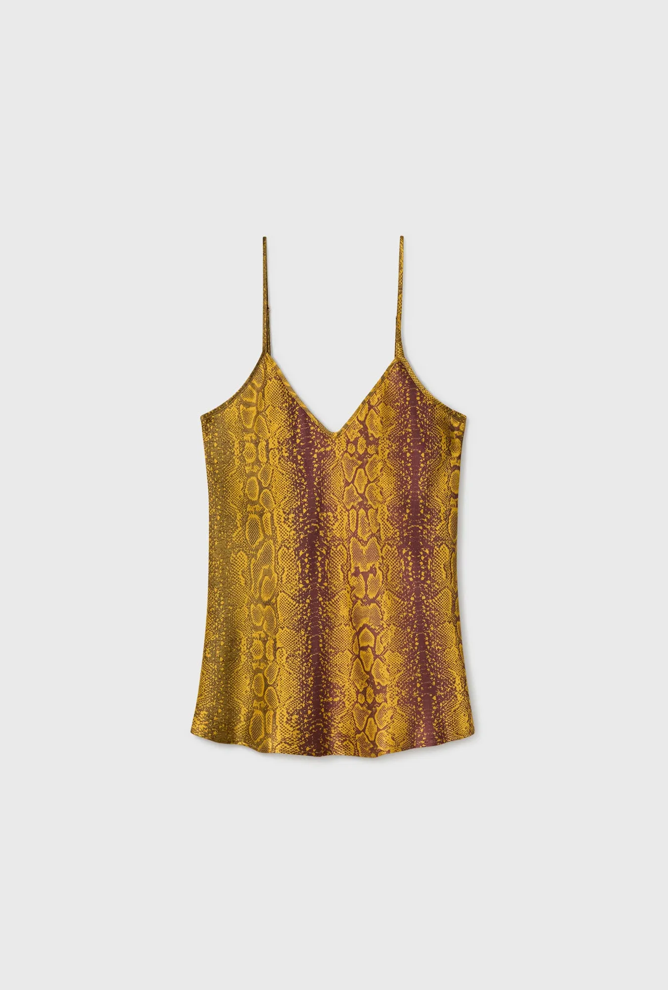 BIAS CUT CAMI SNAKE SKIN sold by Silk Laundry product image thumbnail 2