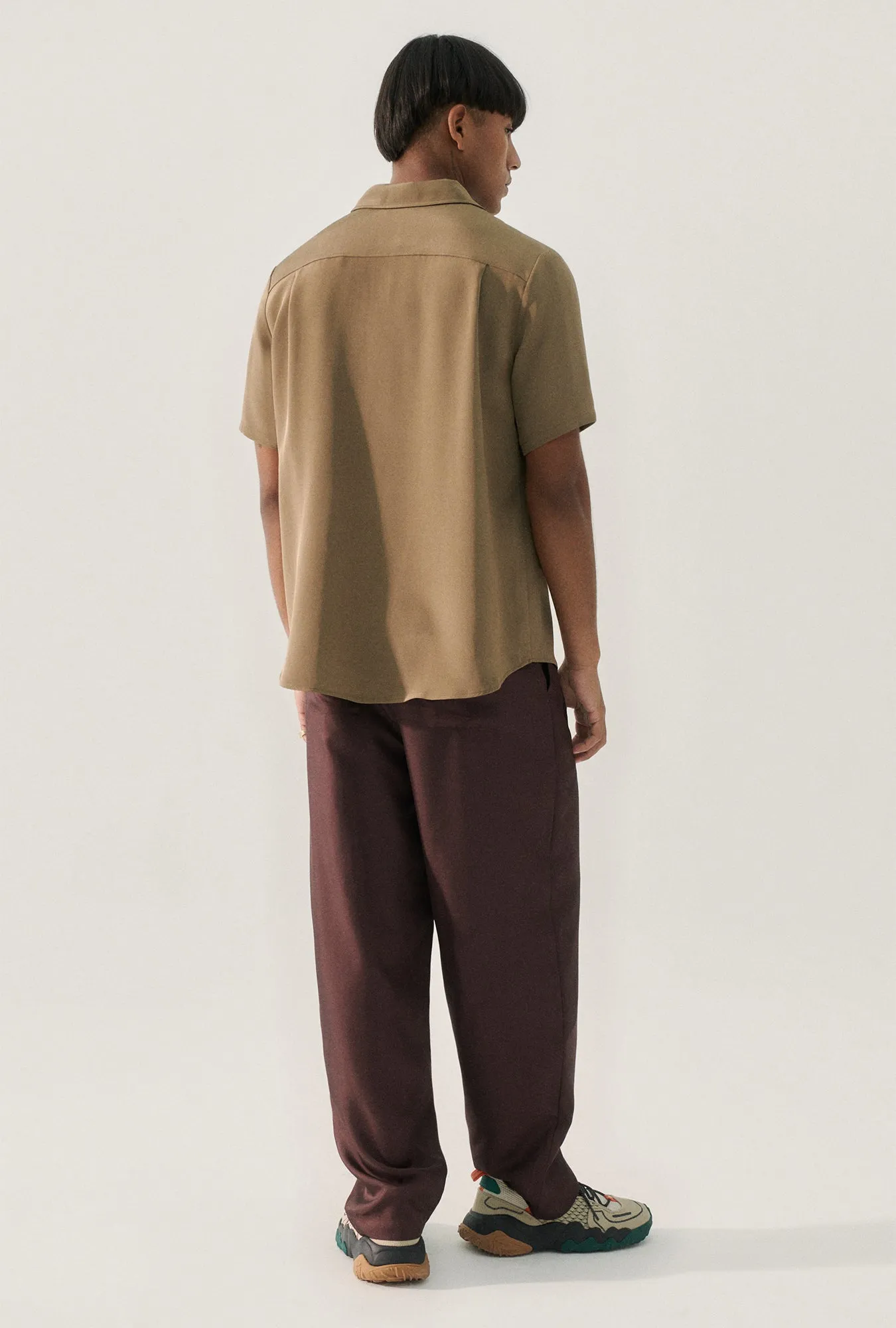 CDC SHORT SLEEVE BOYFRIEND SHIRT CUB sold by Silk Laundry product image thumbnail 3