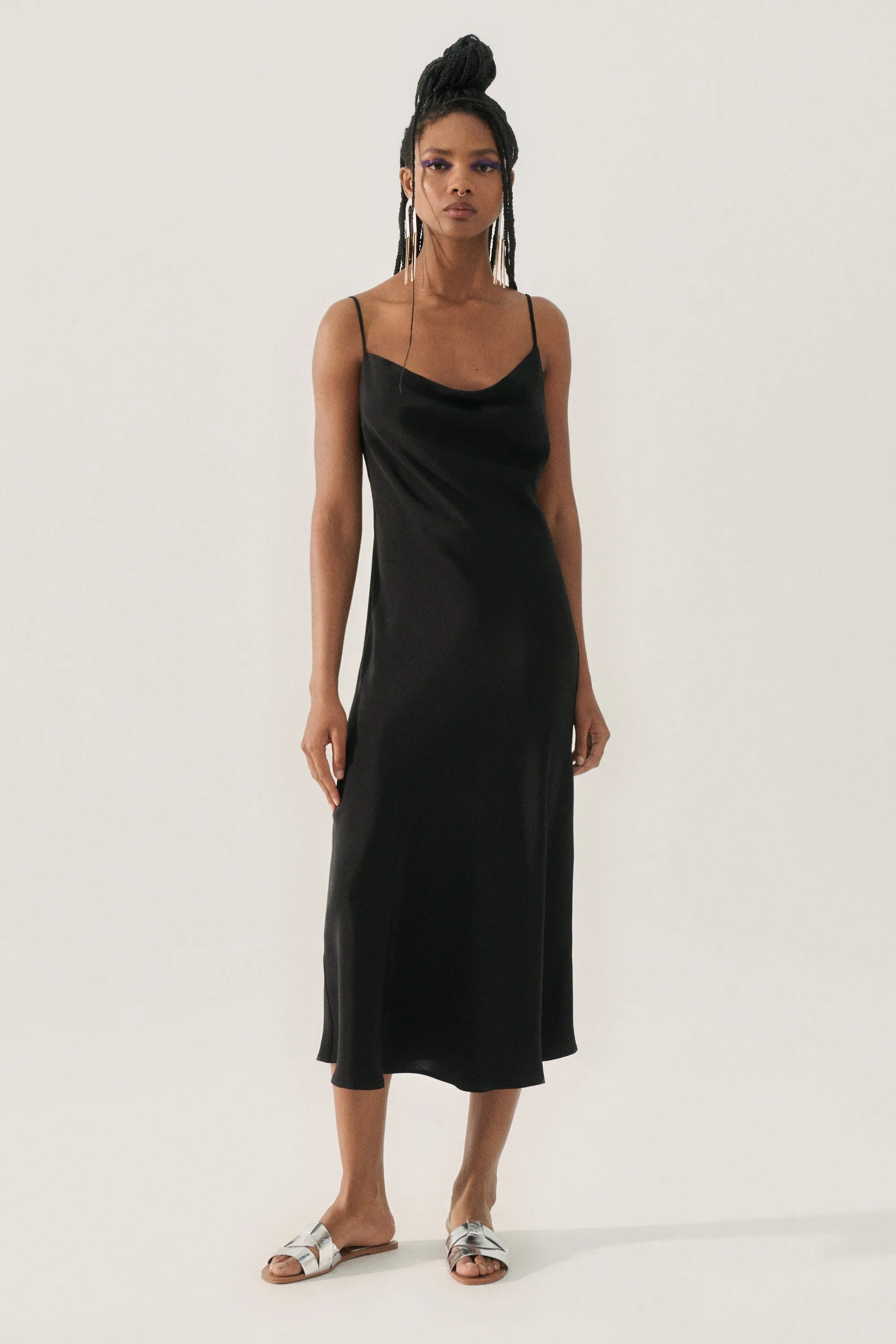 CDC CARRIE DRESS BLACK sold by Silk Laundry