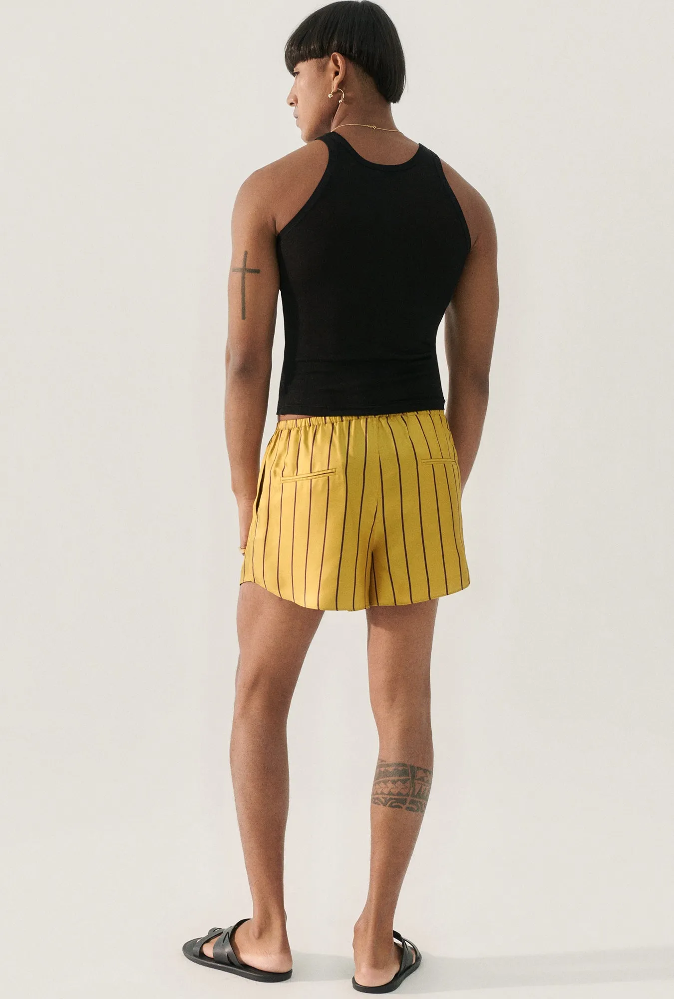 Jersey Tank Black sold by Silk Laundry product image thumbnail 3