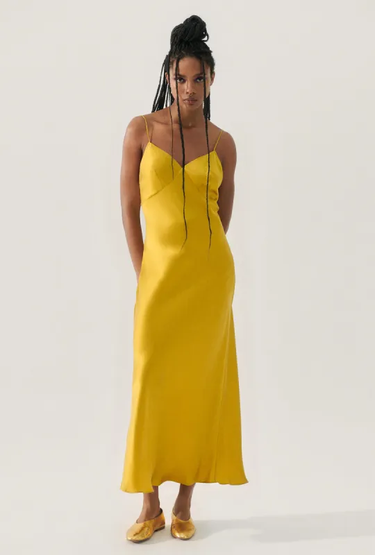 DECO ROULEAU DRESS DANDELION sold by Silk Laundry