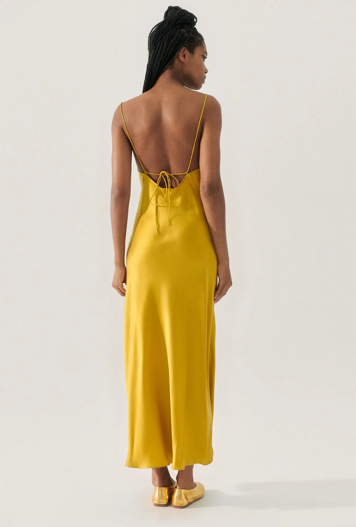 DECO ROULEAU DRESS DANDELION sold by Silk Laundry product image thumbnail 3