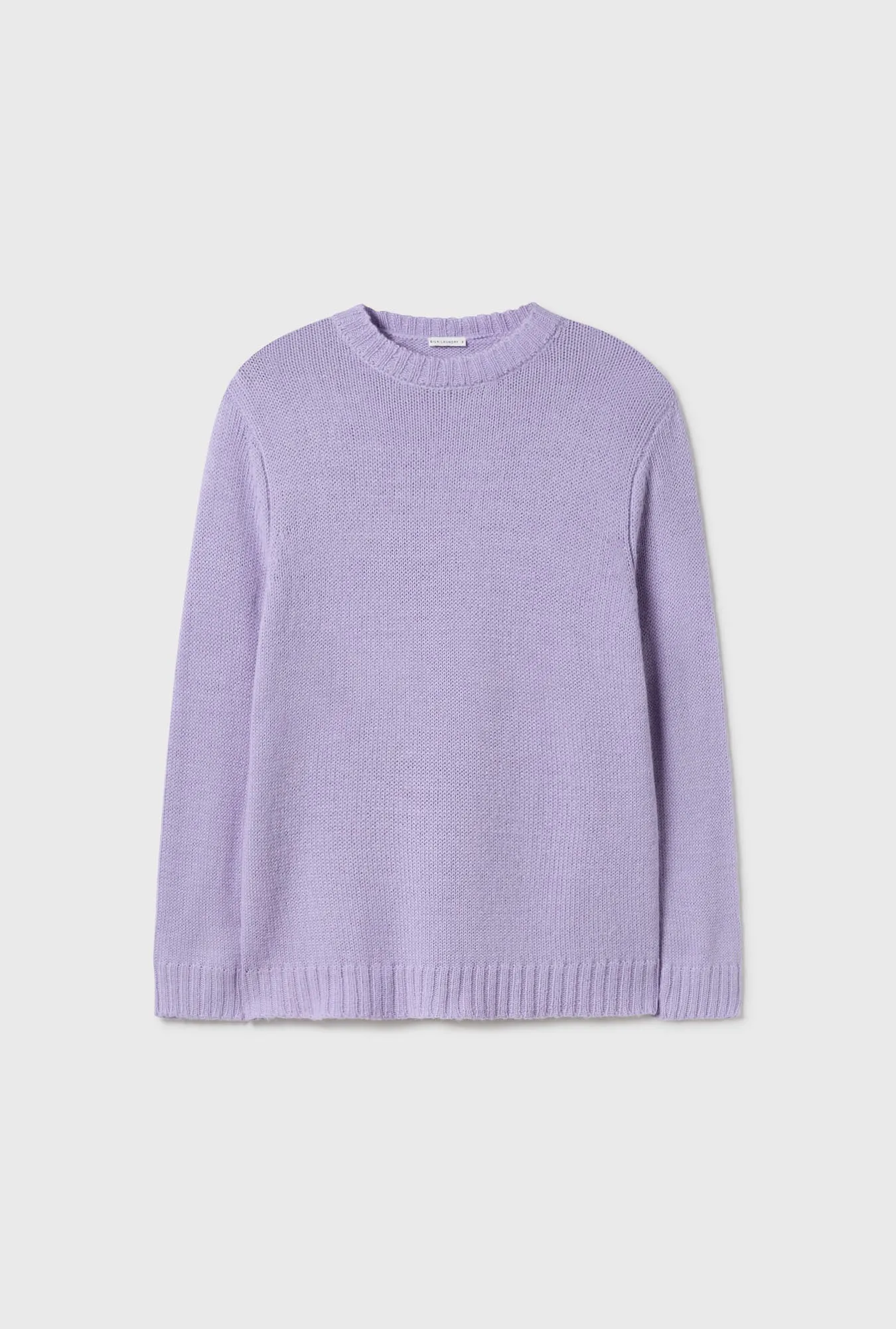 KNIT CREWNECK LAVENDER sold by Silk Laundry product image thumbnail 2