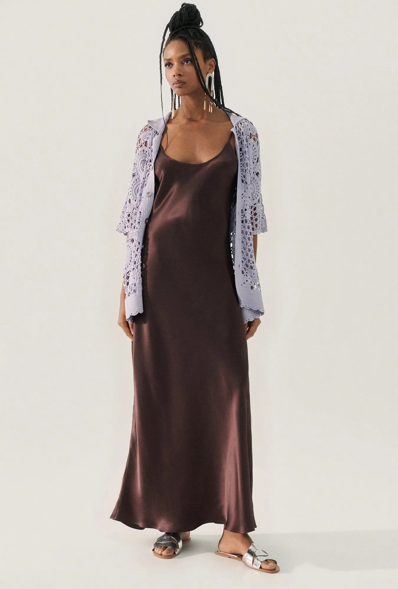 1996 DRESS CACAO sold by Silk Laundry product image thumbnail 5