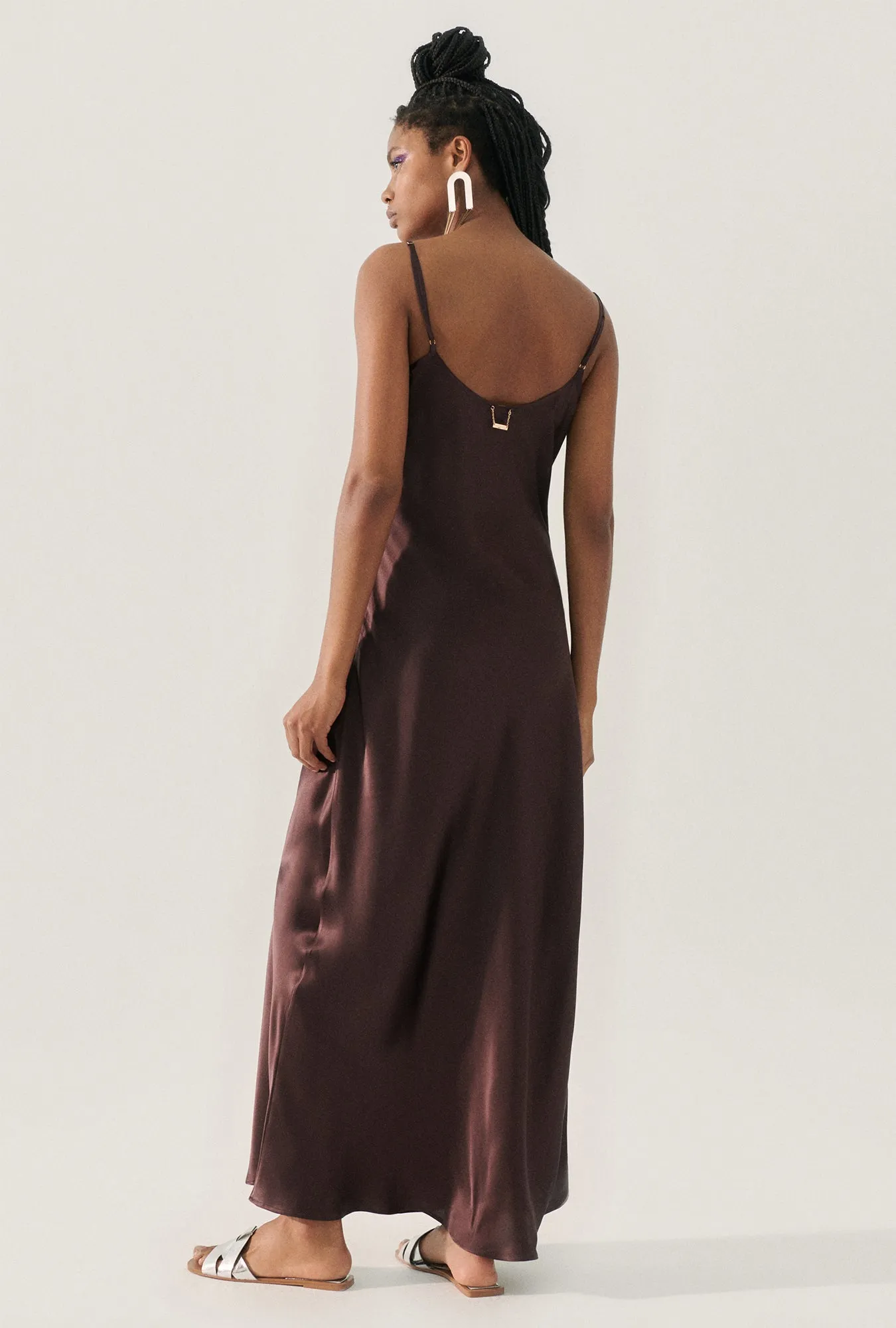 1996 DRESS CACAO sold by Silk Laundry product image thumbnail 3