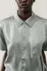 SHORT SLEEVE BOYFRIEND SHIRT MOON sold by Silk Laundry