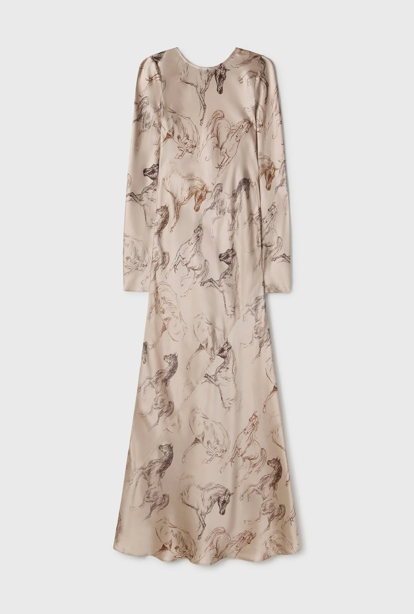 SIENNA DRESS WILD HORSES sold by Silk Laundry product image thumbnail 2