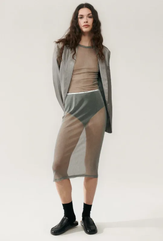 MESH SKIRT MOON sold by Silk Laundry