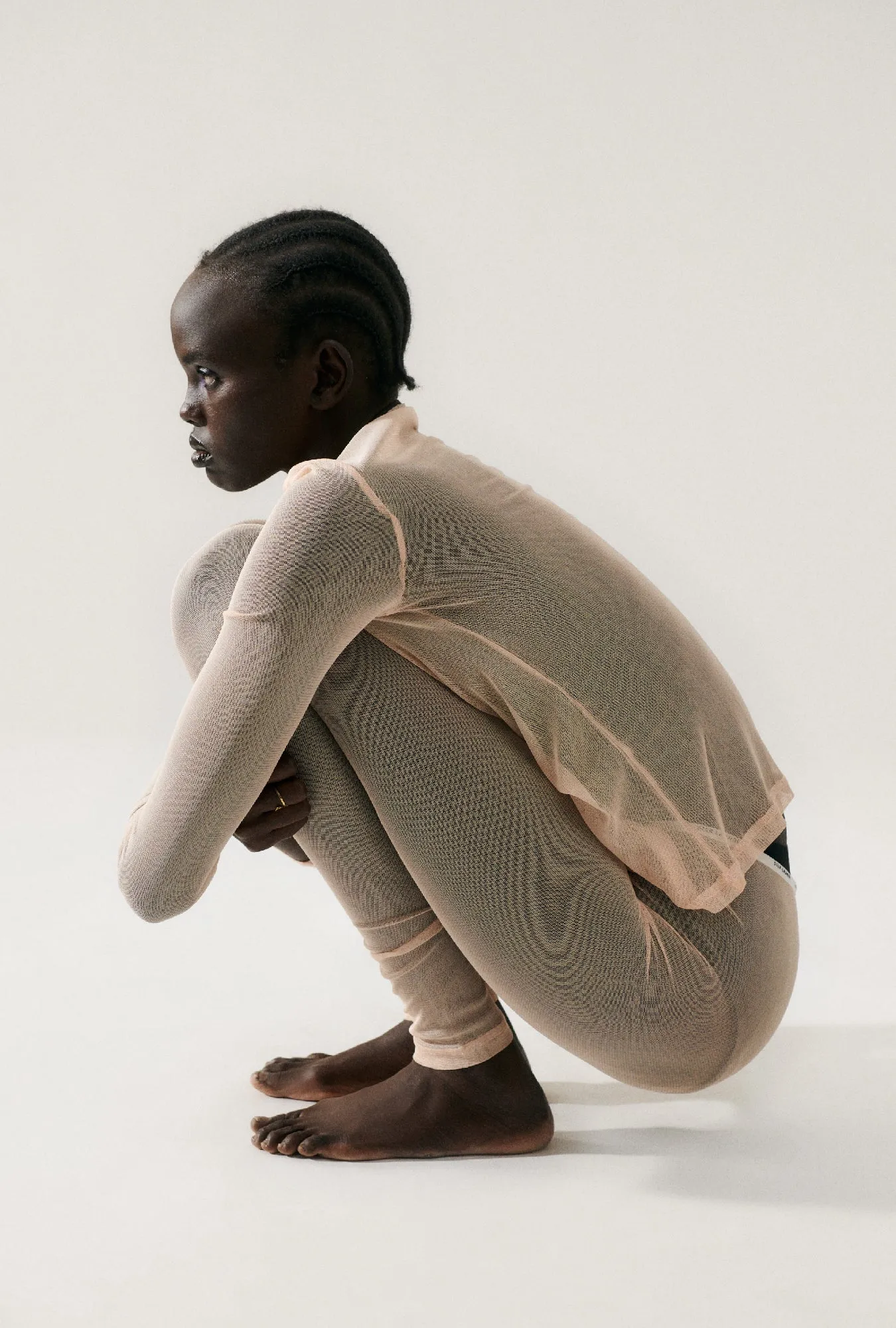 Mesh Leggings Daybreak sold by Silk Laundry product image thumbnail 4