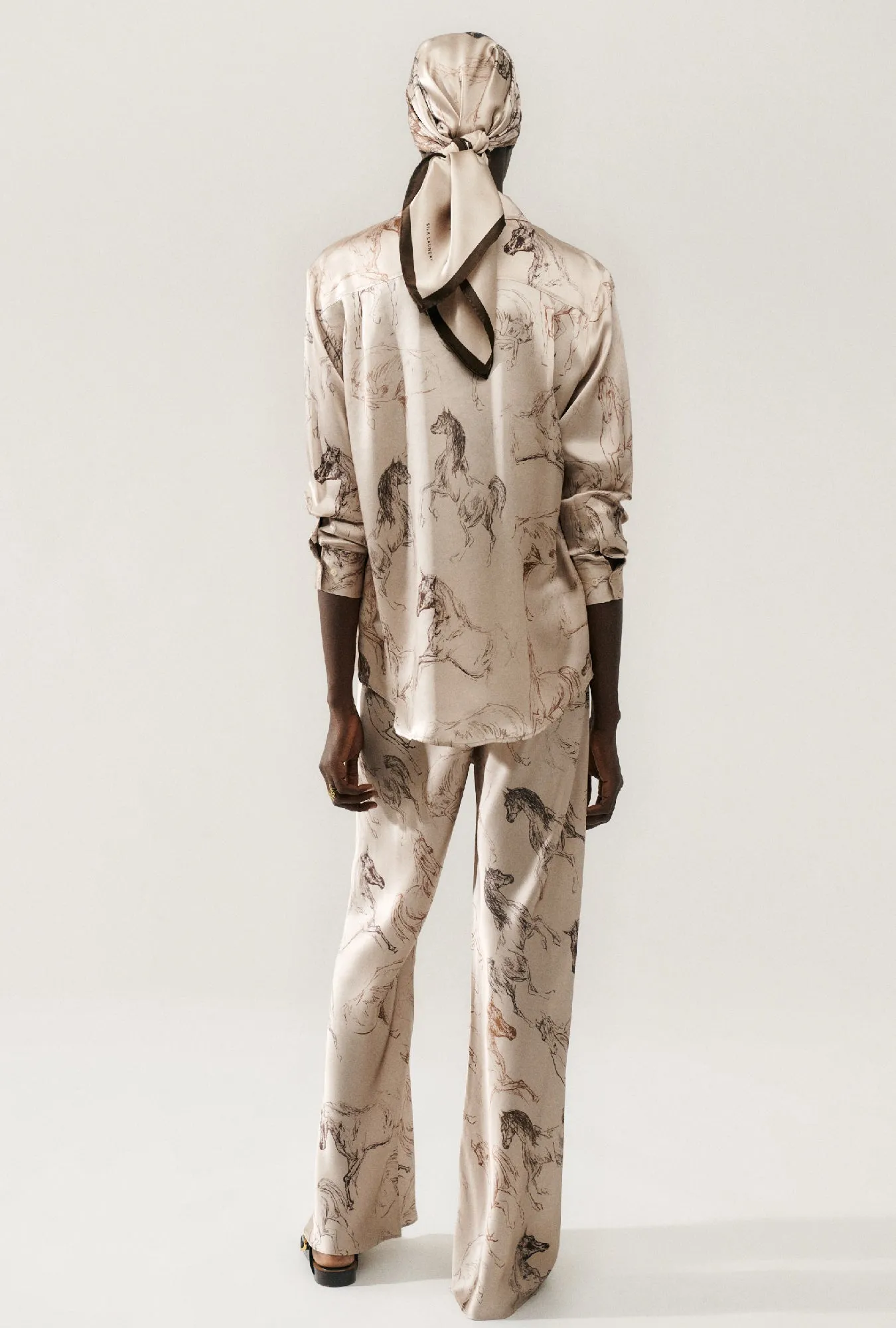 BOYFRIEND SHIRT WILD HORSES sold by Silk Laundry product image thumbnail 3