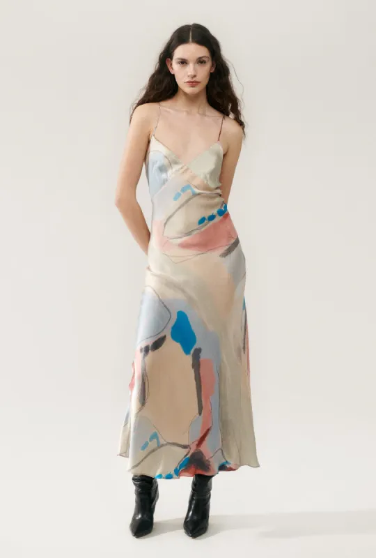 DECO ROULEAU DRESS EXPRESSIONIST sold by Silk Laundry