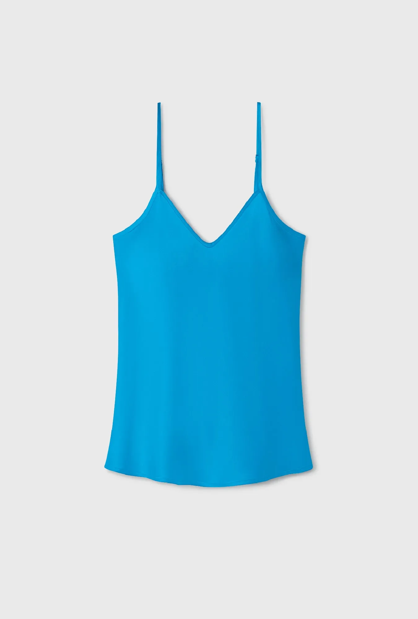 BIAS CUT CAMI COAST BLUE sold by Silk Laundry product image thumbnail 2