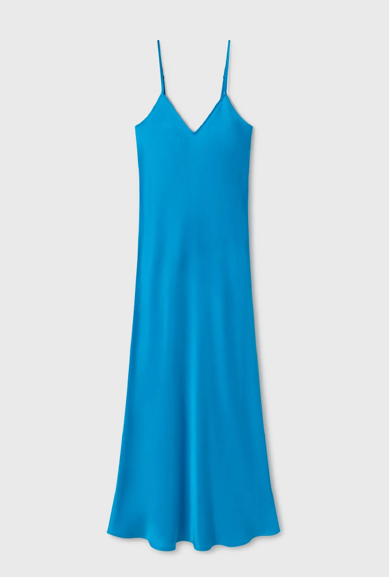 90S SLIP DRESS COAST BLUE sold by Silk Laundry product image thumbnail 2