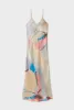 90S SLIP DRESS EXPRESSIONIST sold by Silk Laundry