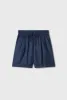 TWILL SLOUCH SHORTS MIDNIGHT sold by Silk Laundry