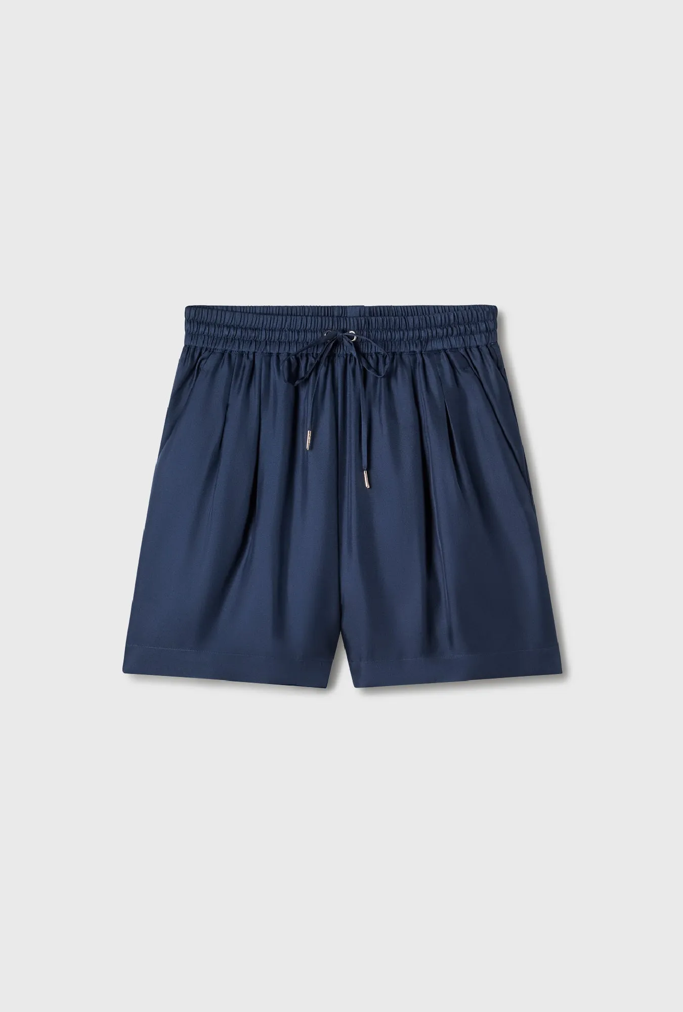 TWILL SLOUCH SHORTS MIDNIGHT sold by Silk Laundry product image thumbnail 2