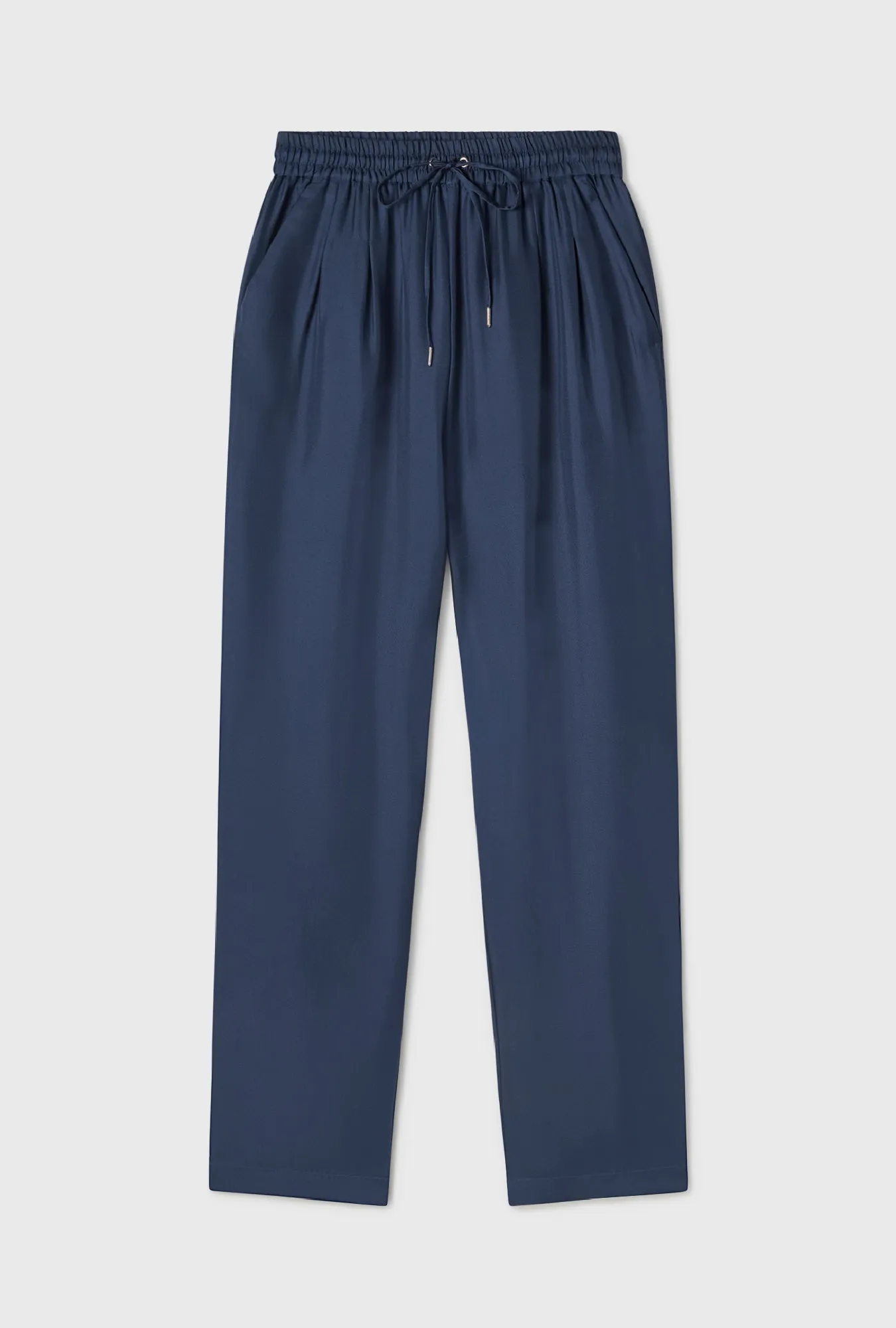 TWILL SLOUCH PANTS MIDNIGHT sold by Silk Laundry product image thumbnail 2