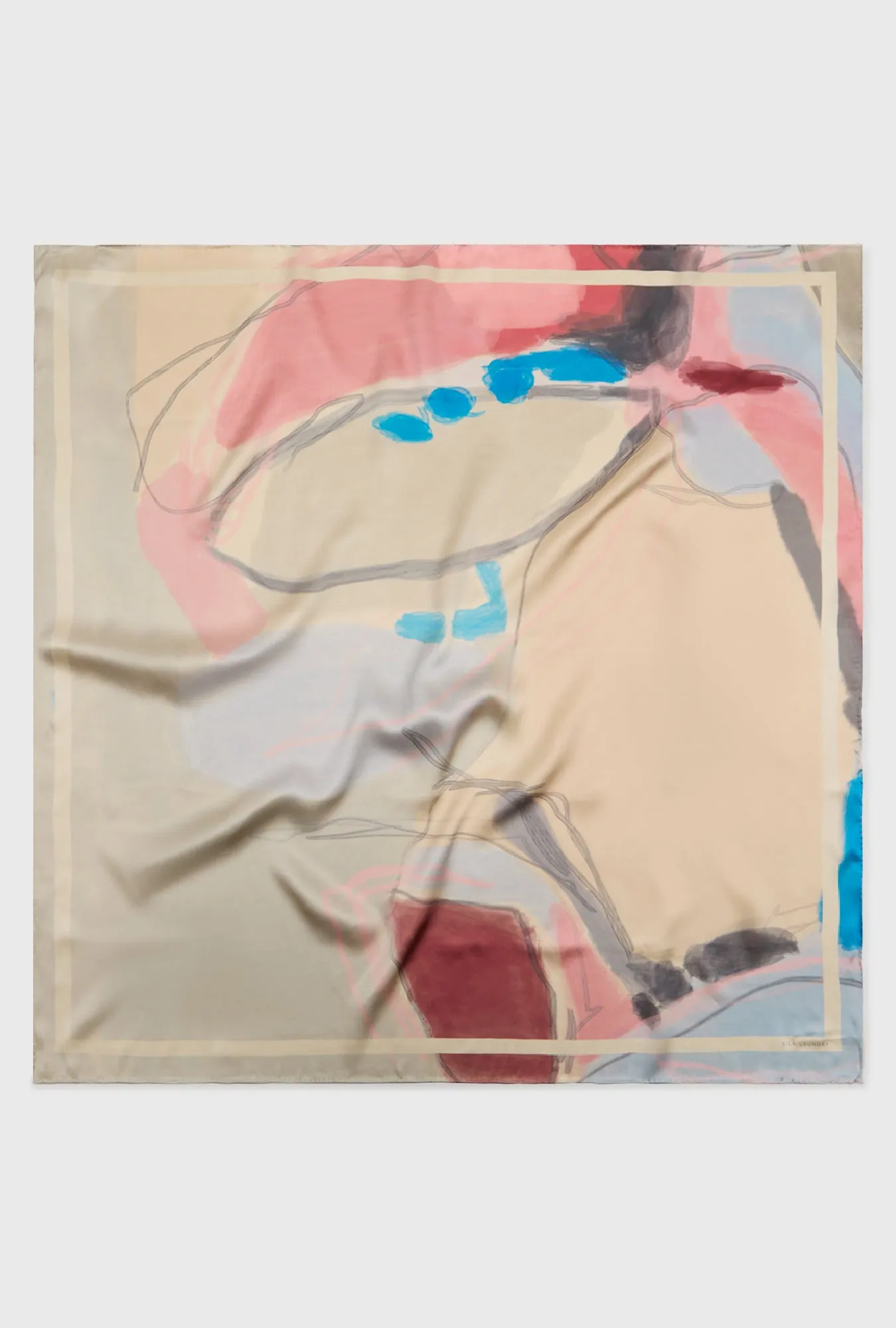 SCARF EXPRESSIONIST sold by Silk Laundry product image thumbnail 2