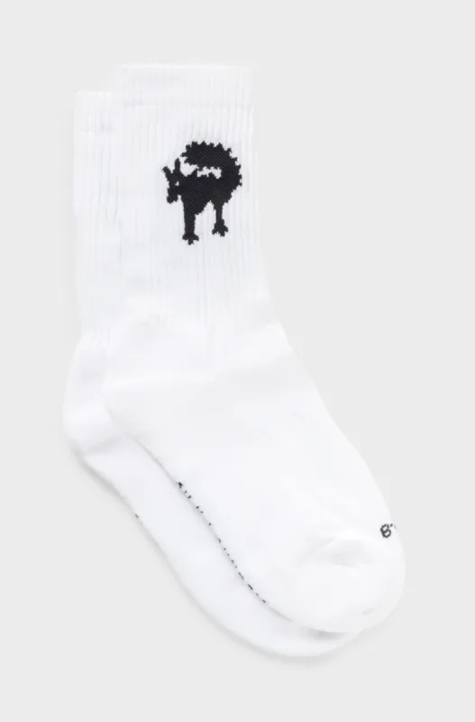 CREW SOCK WOLF sold by Silk Laundry
