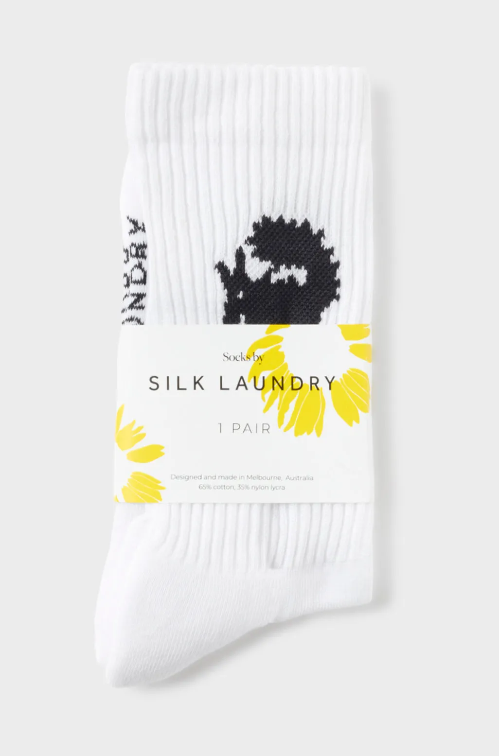 Crew Sock Wolf sold by Silk Laundry product image thumbnail 2
