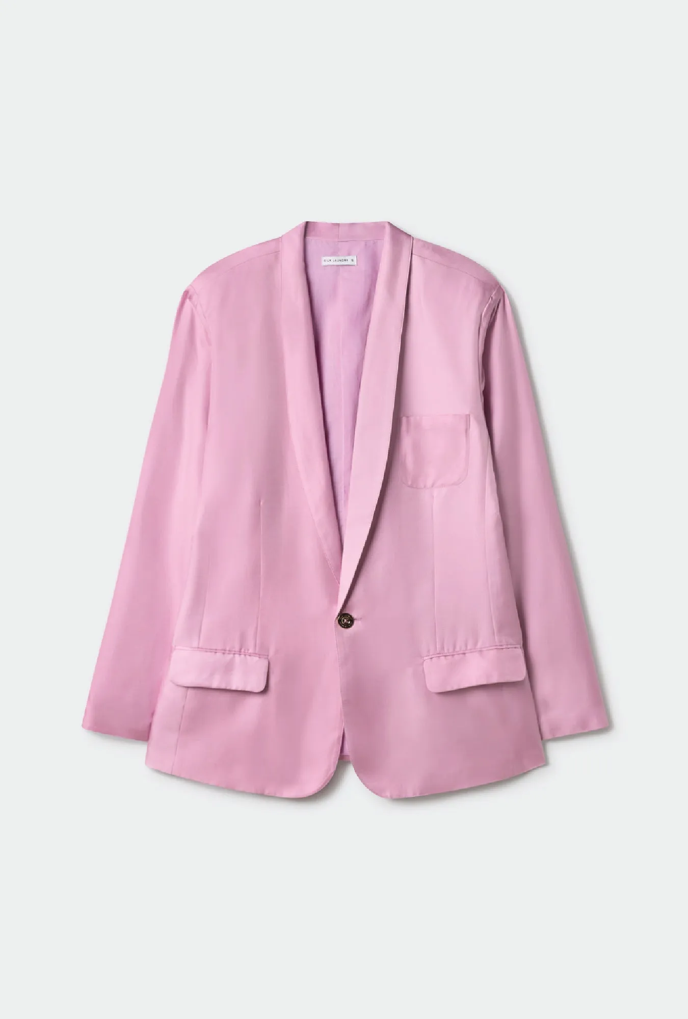 TWILL MIAMI BLAZER FIG sold by Silk Laundry