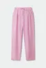 TWILL SLOUCH PANTS FIG sold by Silk Laundry