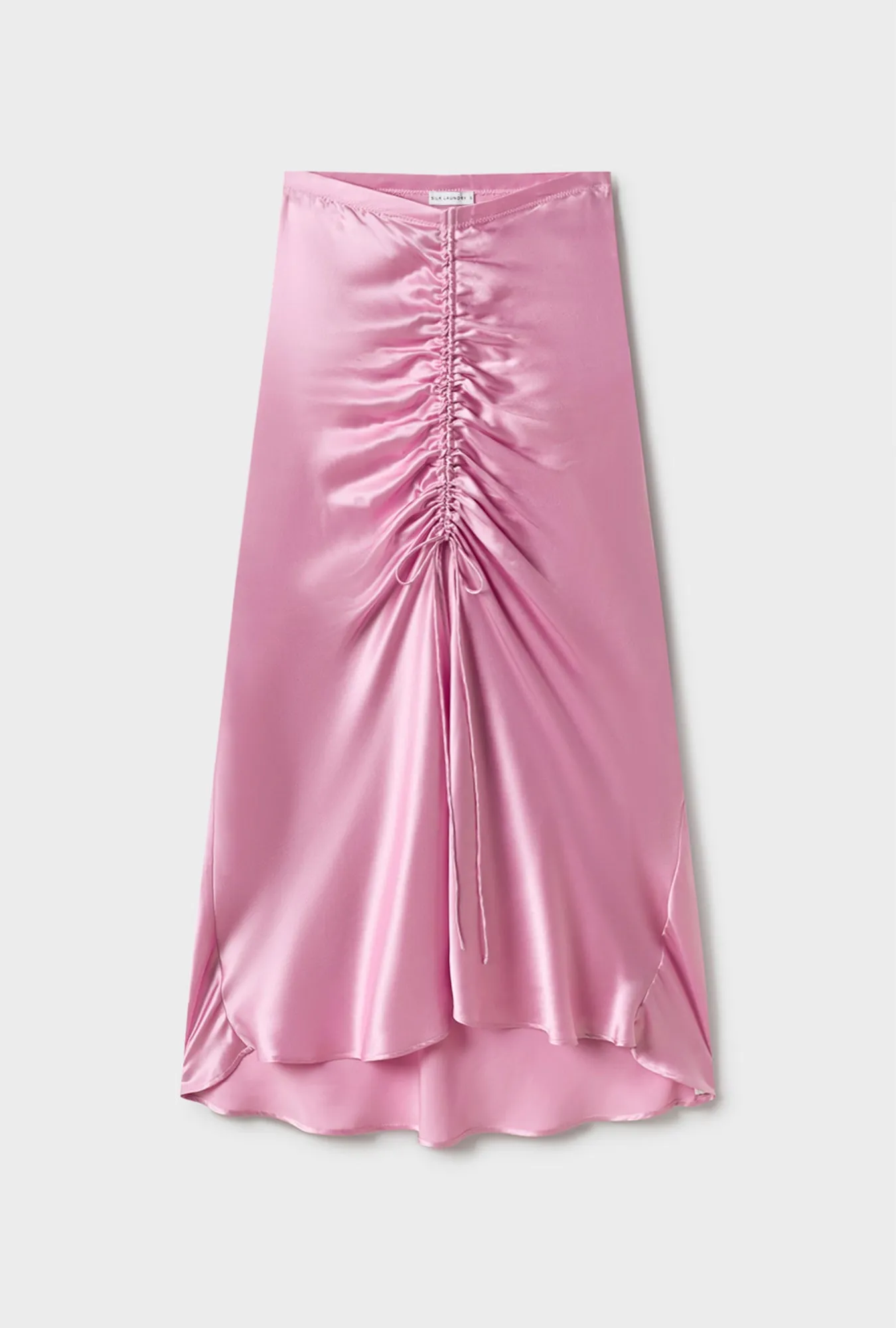 SLIT LONG BIAS SKIRT FIG sold by Silk Laundry product image thumbnail 2