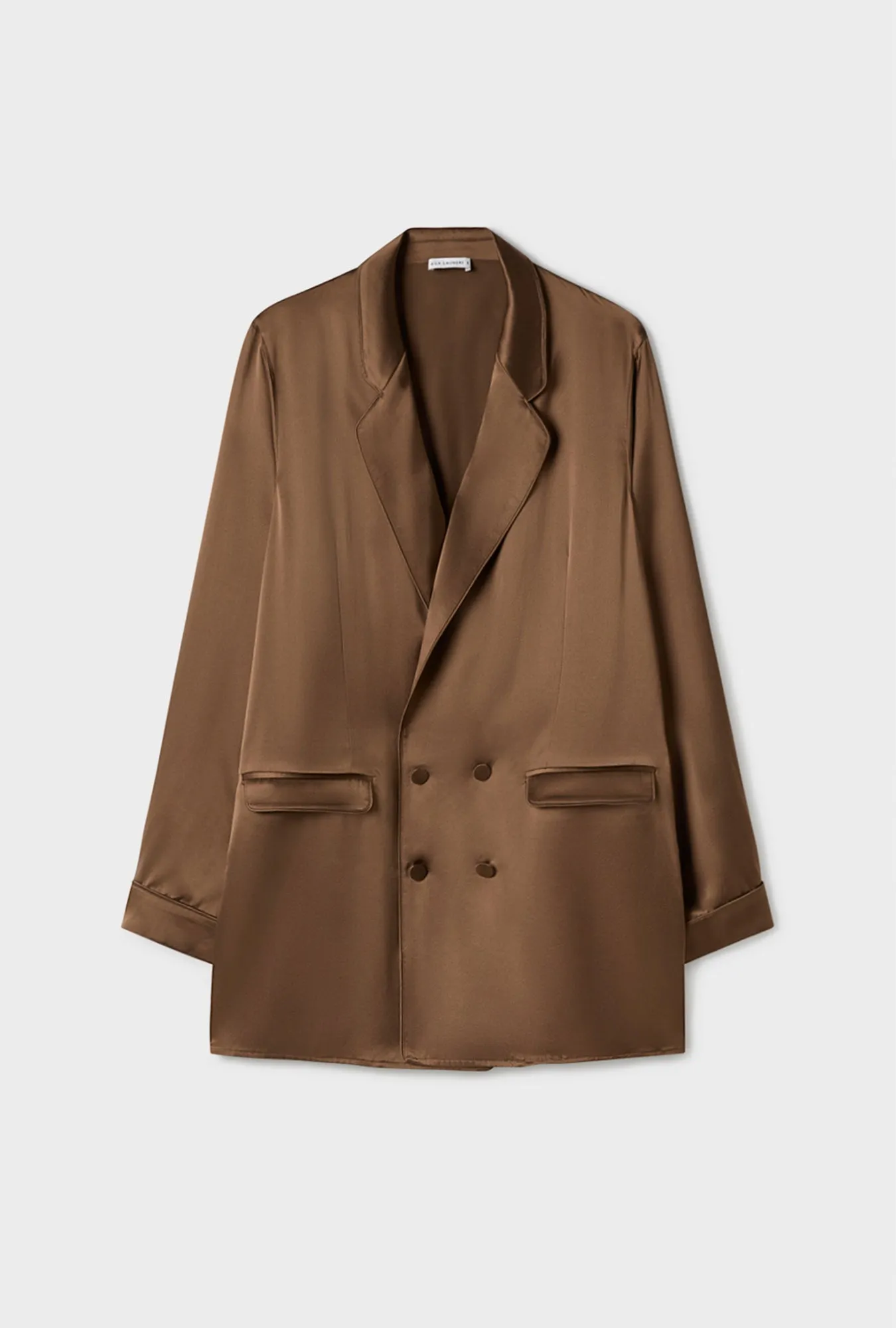 RELAXED BLAZER DARK EARTH sold by Silk Laundry product image thumbnail 2