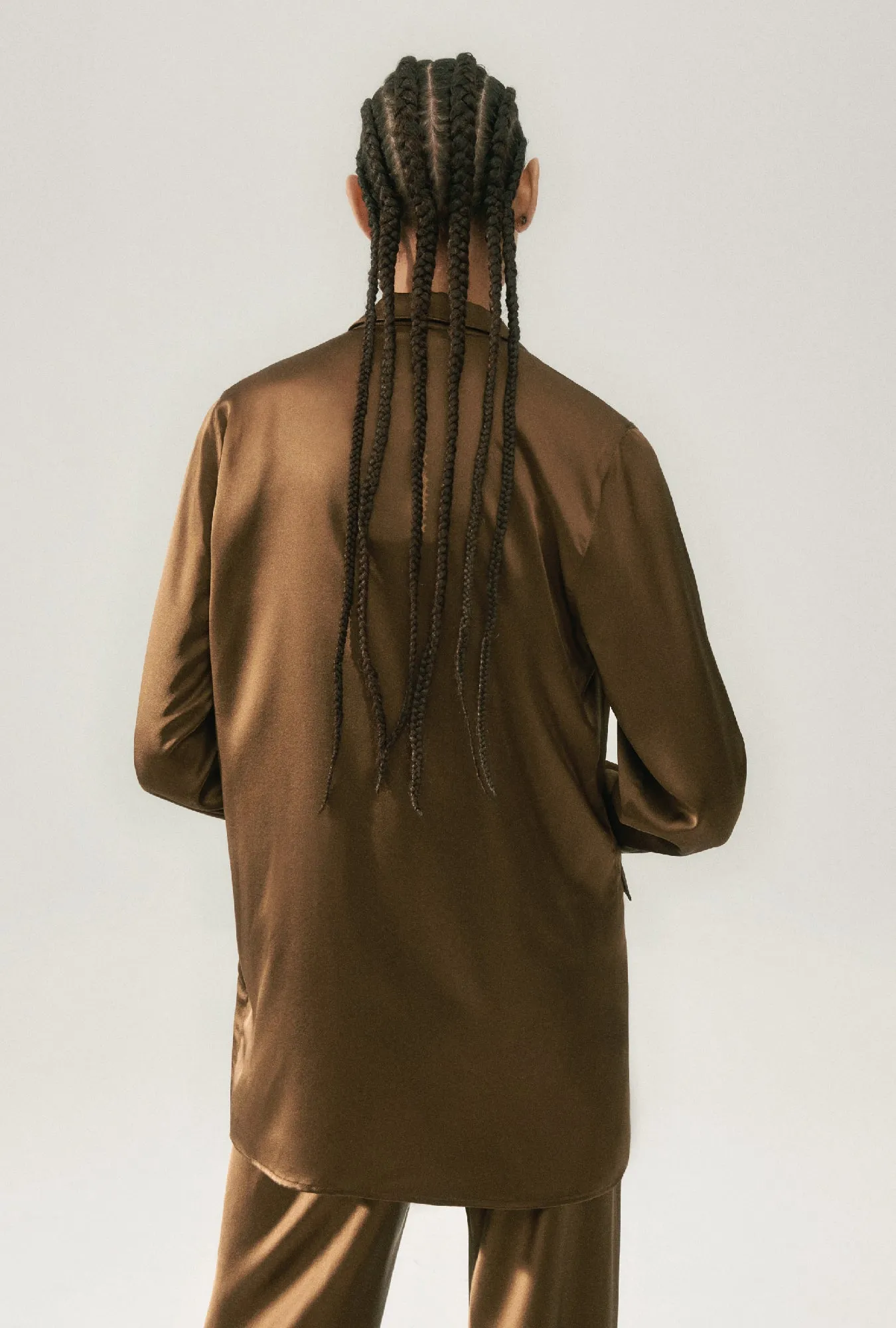 RELAXED BLAZER DARK EARTH sold by Silk Laundry product image thumbnail 4