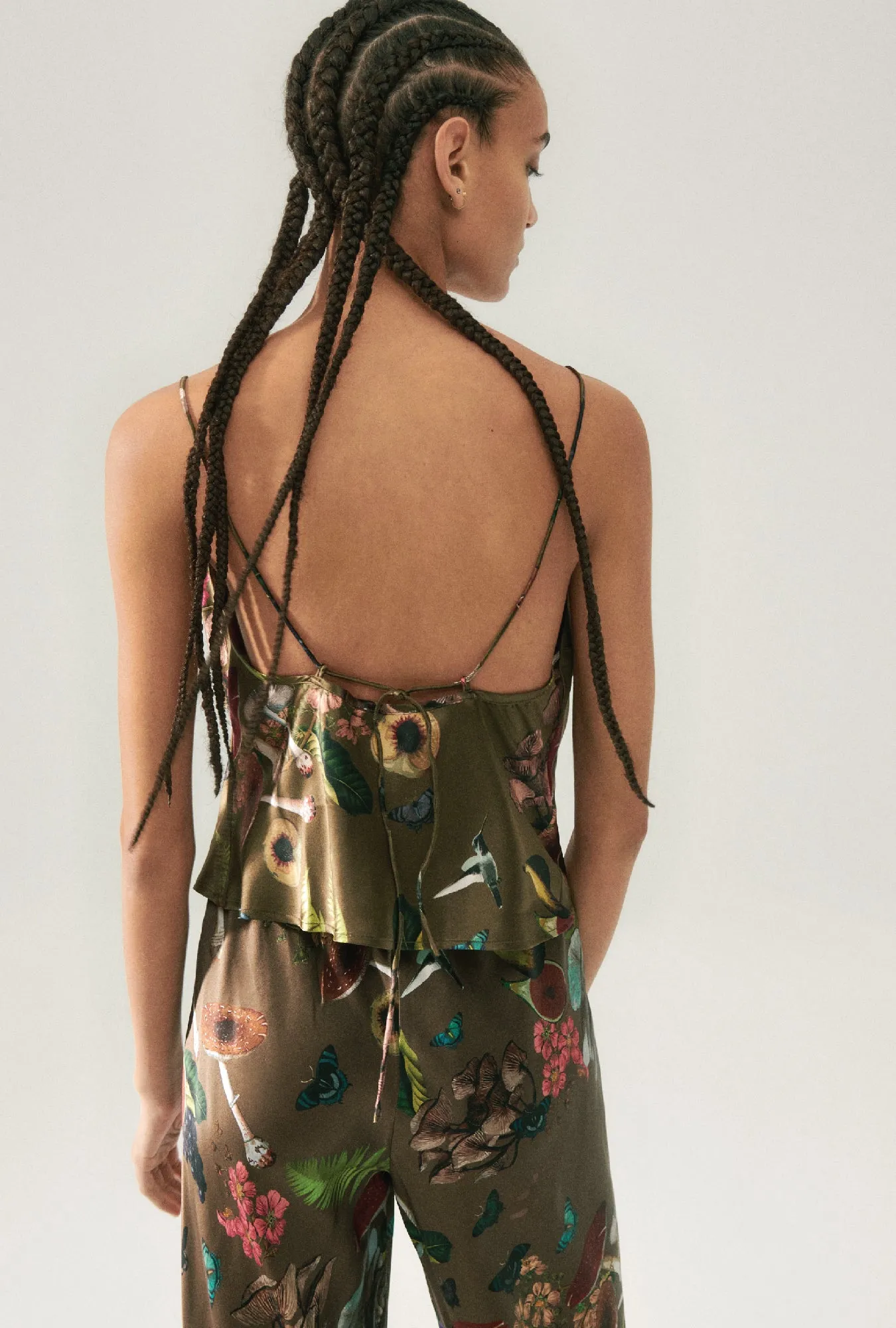 CARRIE CAMI MAGIC MUSHROOM DARK EARTH sold by Silk Laundry product image thumbnail 3