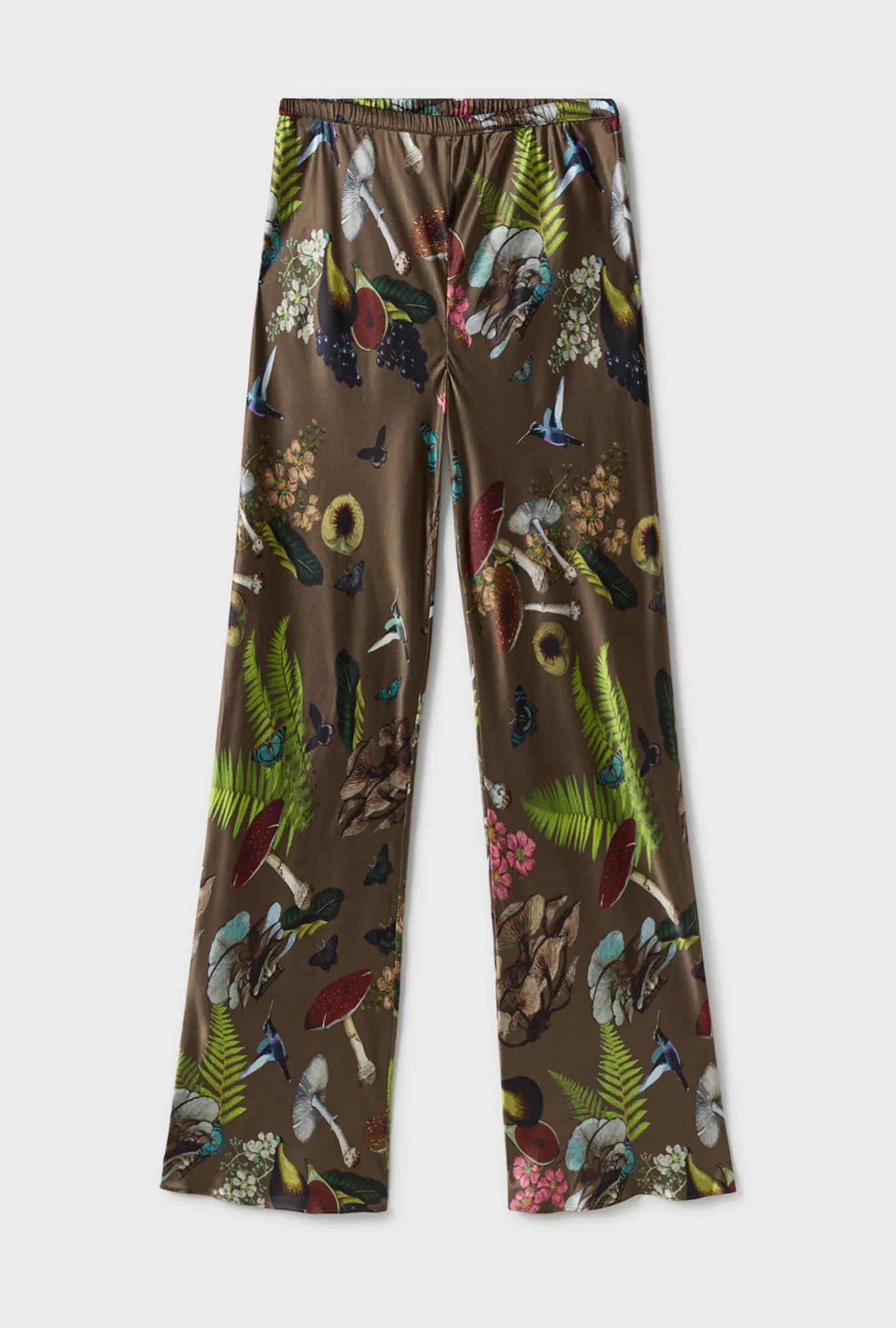 BIAS CUT PANTS MAGIC MUSHROOM DARK EARTH sold by Silk Laundry product image thumbnail 2
