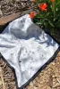 Scarf Lost Flowers Black & White sold by Silk Laundry